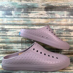 Native Clog Mens Size 13 Light Purple Rubber Sugarlite Mules Casual Slip Ons